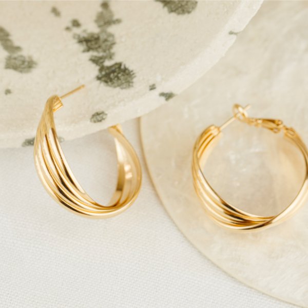 BOUCLES D'OREILLE "NINON" – Image 3