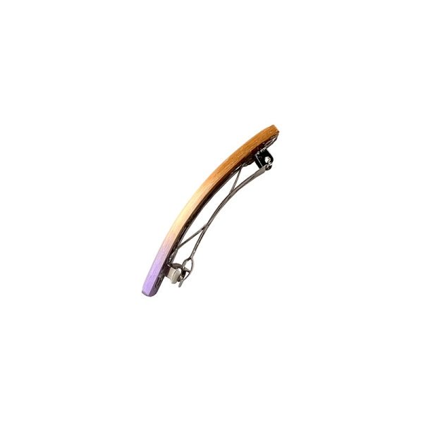BARRETTE M LILAS-ECRU-OCRE – Image 2