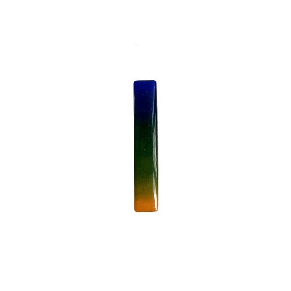 BARRETTE M BLEU-VERT-OCRE