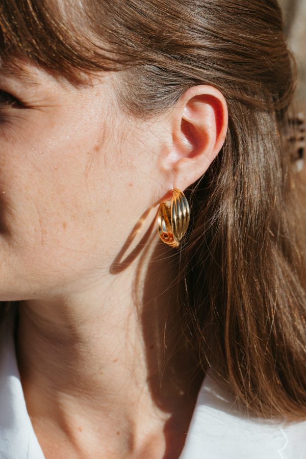 BOUCLES D'OREILLE "NINON" – Image 2