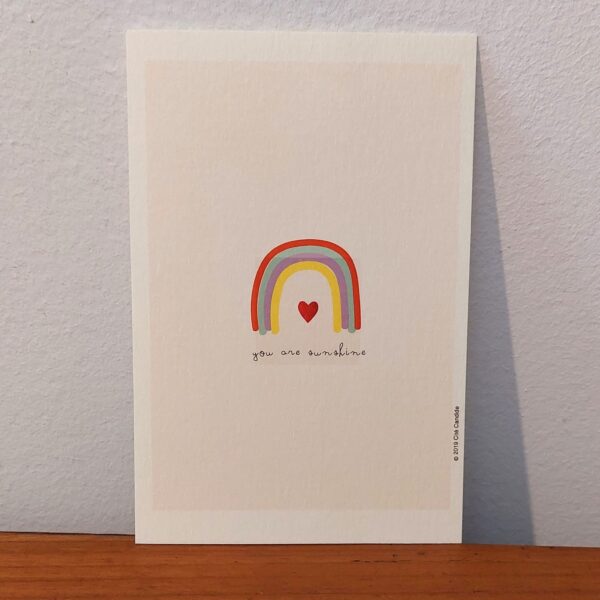 CARTE "SUNSHINE"