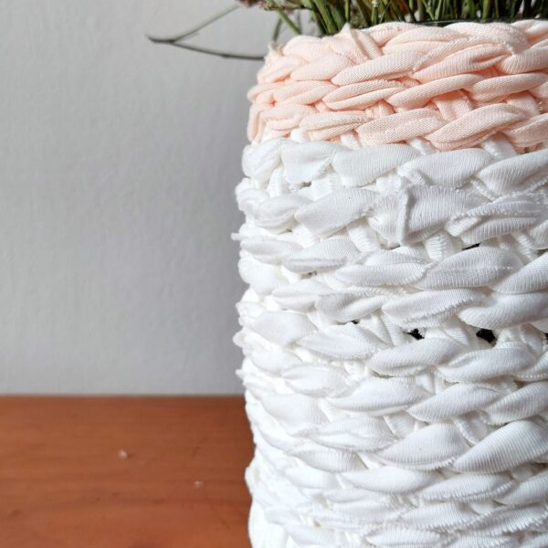 Arrosoir Lechuza Yula - 1,7L Réservoir - Design Blanc/Rose - Polypropylène - 14x14x21 Cm