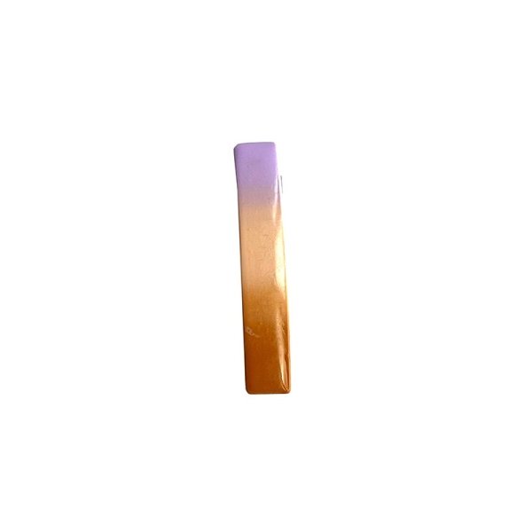 BARRETTE M OCRE-ECRU-LILAS