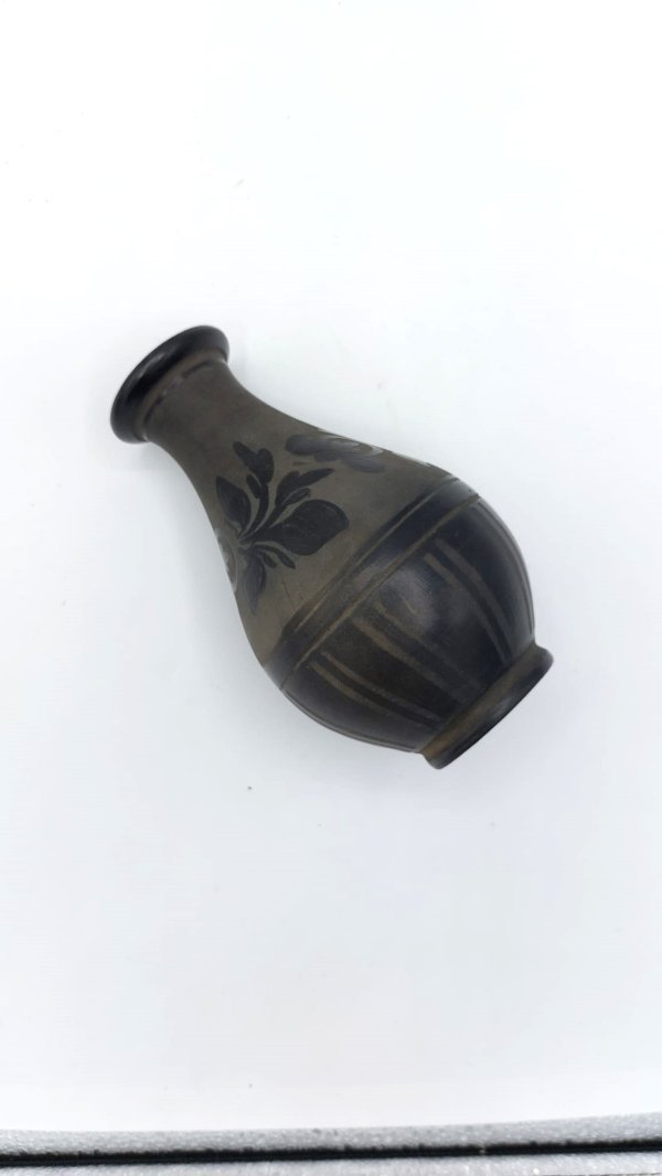 Vase terre cuite fleurs – Image 2