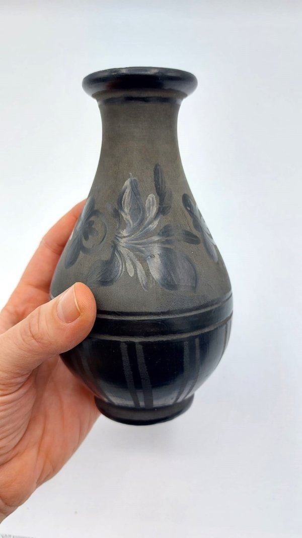 Vase terre cuite fleurs – Image 4