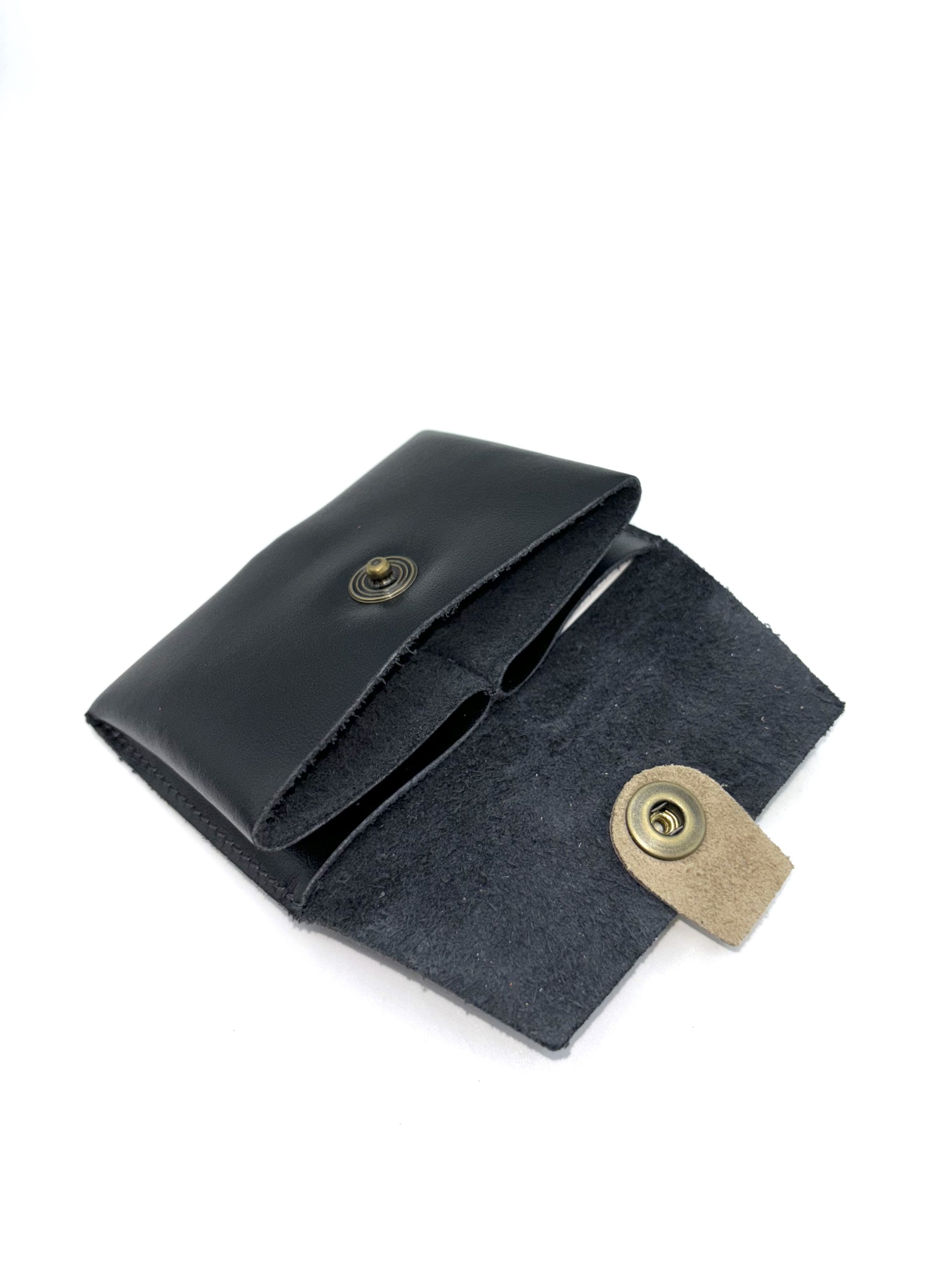 PORTE-MONNAIE CUIR "CABOURG" NOIR – Image 3