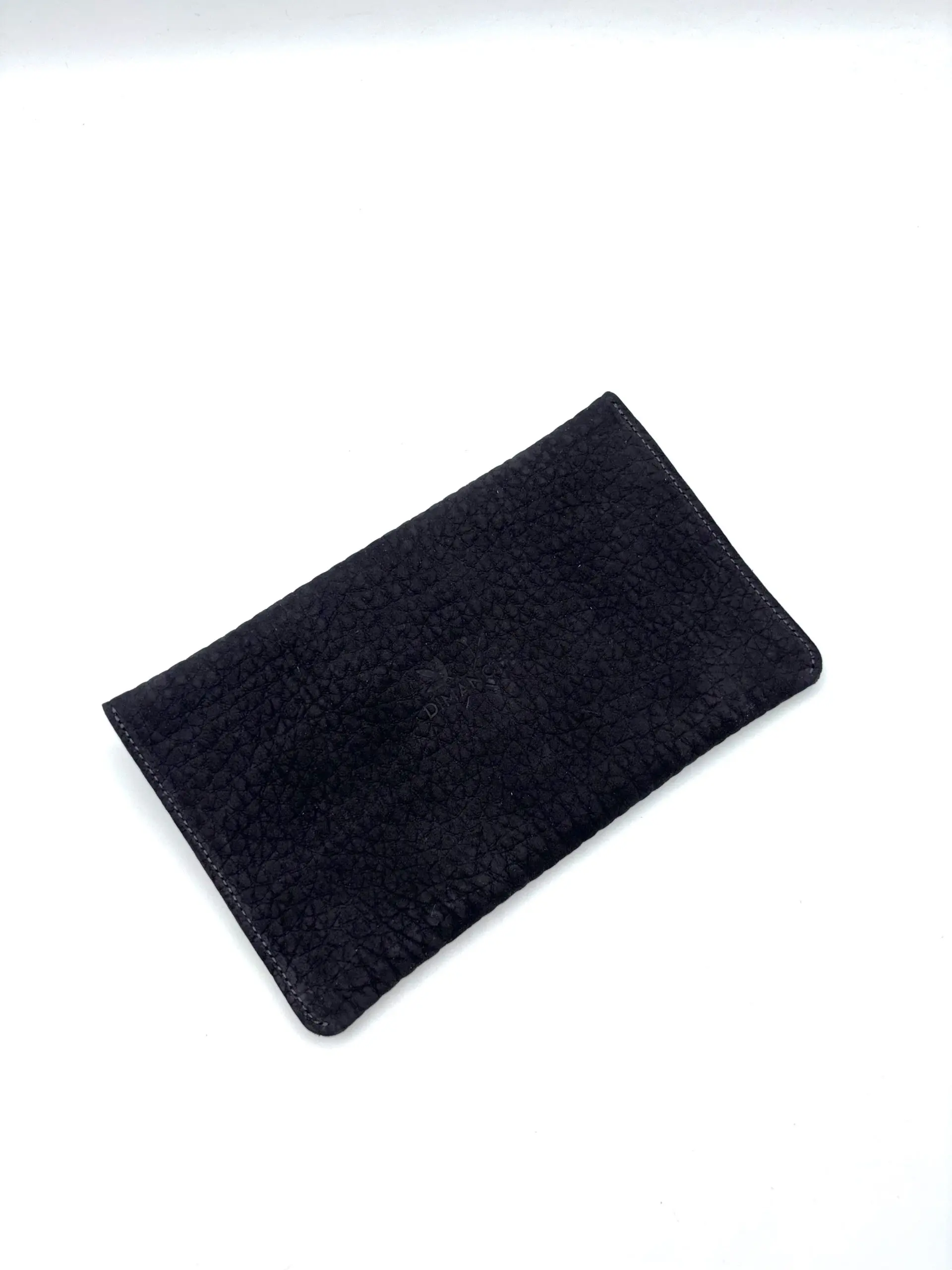POCHETTE CUIR "CAMARET" NOIR / LÉOPARD – Image 2