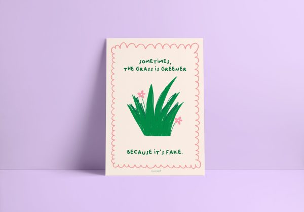 AFFICHE "GRASS"A4