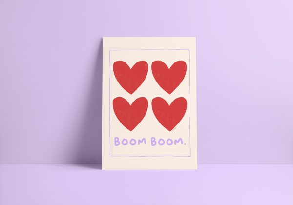 AFFICHE "BOOM BOOM" A4
