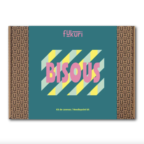 Kit Canevas - Bisous