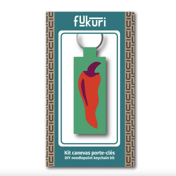 Kit Canevas Porte-clés - Piment HOT