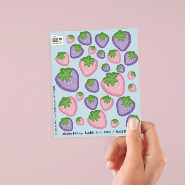 Stickers STAWBERRY FIELDS FOR EVER MINI – Pastel