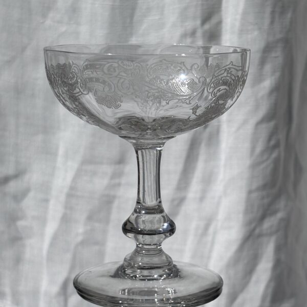 Lot de 6 Coupes à Champagne Cléo par Saint-Louis