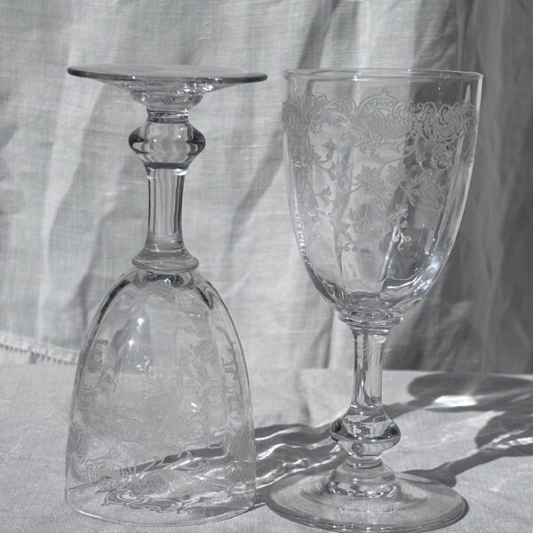 VERRES À VIN BLANC MODÈLE CLEO SAINT LOUIS