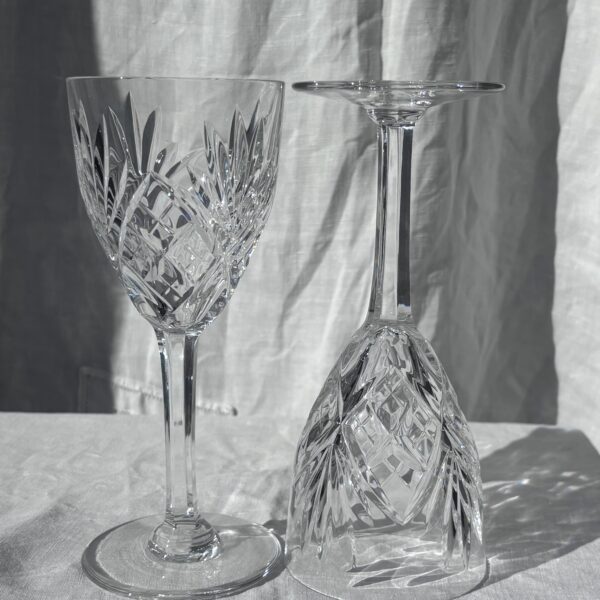 Lot de 12 verres à eau Chantilly par Saint-Louis