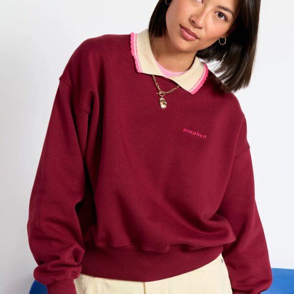 Sweat bordeaux
