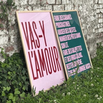 Affiche vas-y l'amour